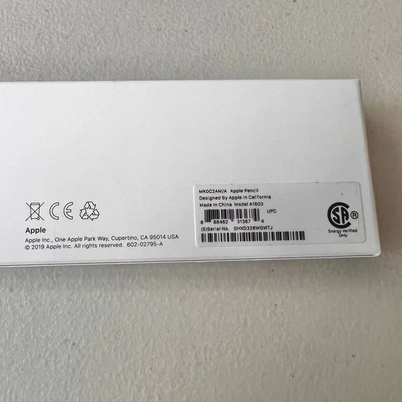 NIB Apple Pencil 1st Generation  MKOC2AM/A - Picture 7 of 7